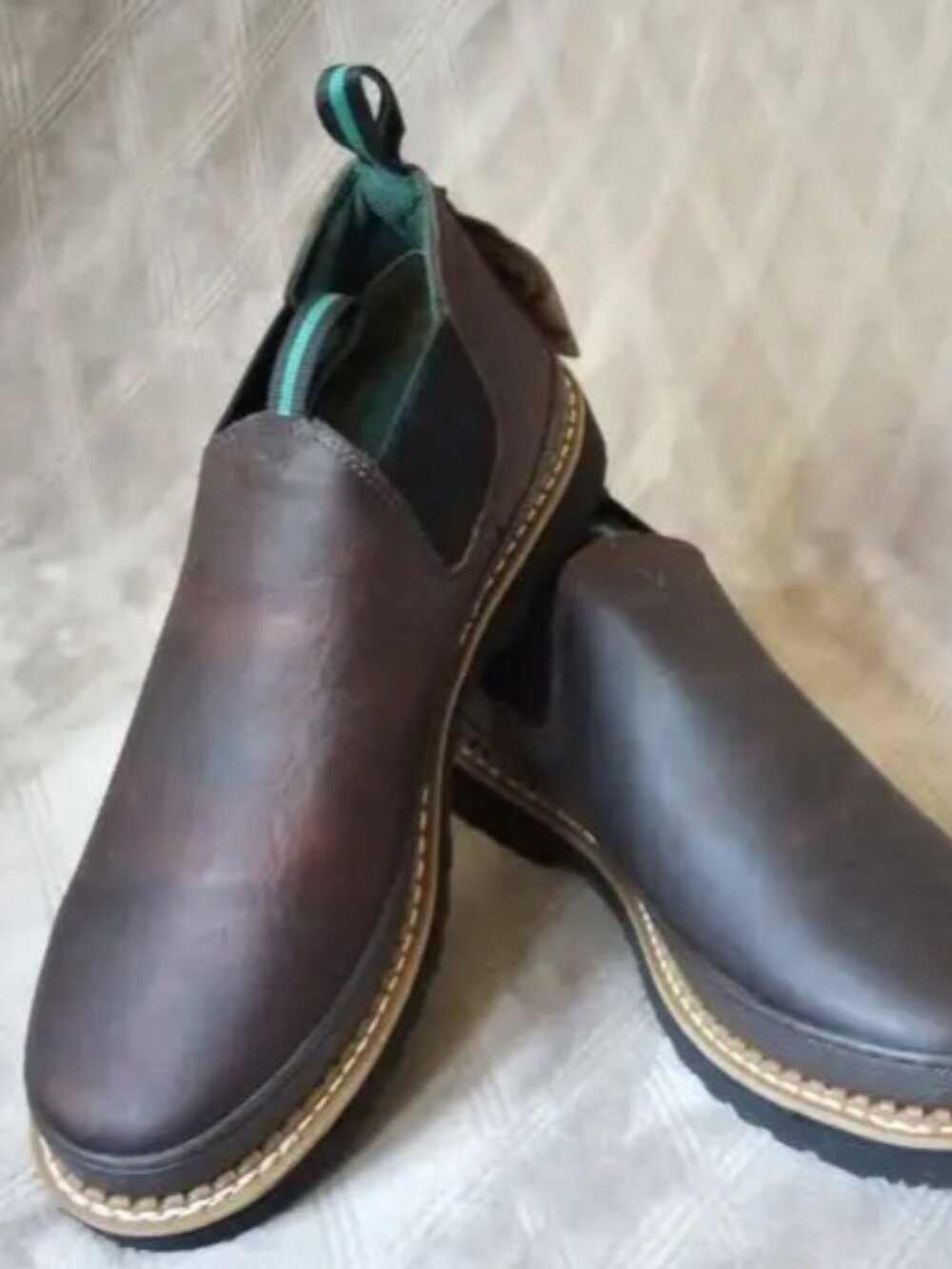 Georgia Boot Georgia Giant Men's Brown Romeo Work Shoe Size 12 Wide